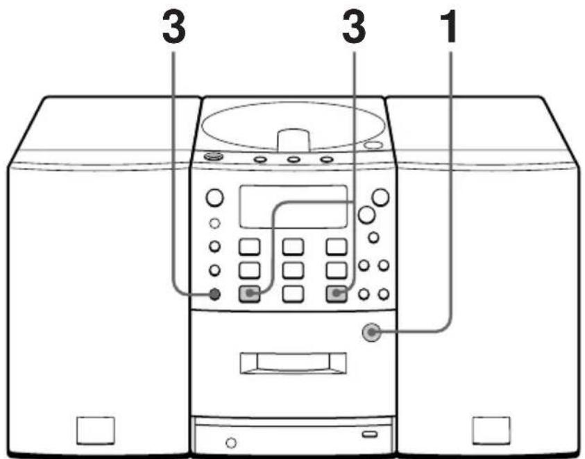 SONY PMCD307 - Enregistrement sur une cassette - 1
