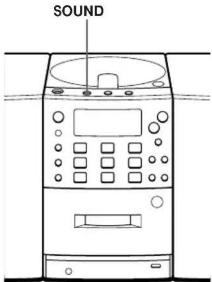 SONY PMCD307 - Selection du champ sonore - 1
