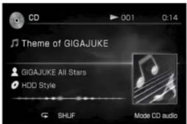 SONY Giga Juke NASSC55PKE - Enregistrement d'un CD sur le Jukebox HDD du serveur de musique « GIGA JUKE » - 2