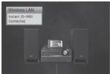 SONY Giga Juke NASSC55PKE - Raccordez le serveur de musique « GIGA JUKE » et la station sans fil. - 2