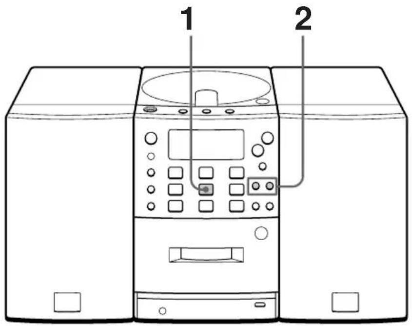 SONY PMCD307L - Ecoute de la radio - 1