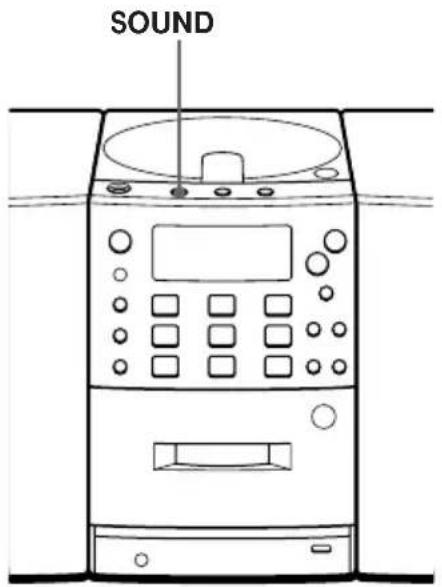 SONY PMCD307L - Selección del enfasis de sonido - 1