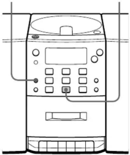 SONY PMC205L - Présélection des émetteurs de radiodiffusion - 1