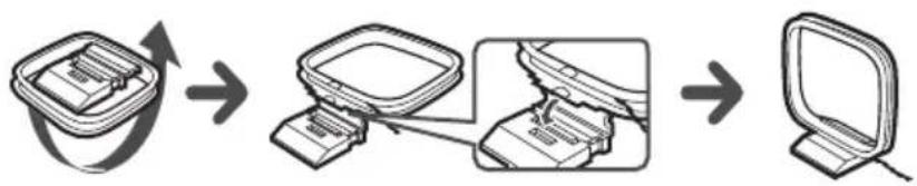 SONY PMCDR50L - Anschließen der Antennen - 2