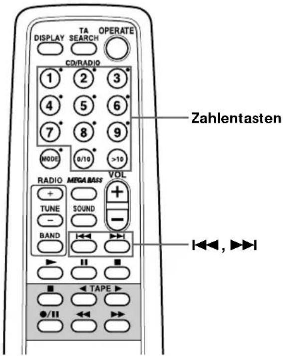 SONY PMCDR50L - Ansteuern eines bestimmten Titels - 1