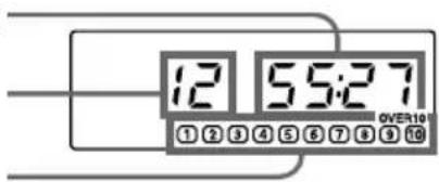 12 55:27 ①②③④⑤⑥⑦⑧⑨ OVER10