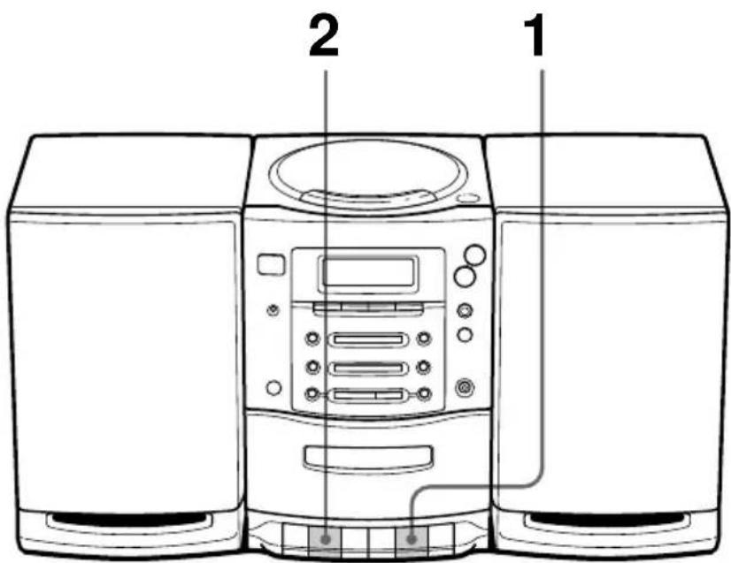 SONY PMC107L - Lecture d'une cassette - 1