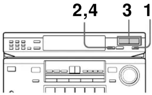 SONY HSTSE581 - Exploración de la memoria de presintonías - 1