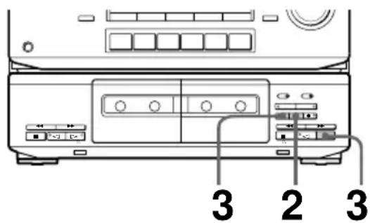 SONY HSTSE581 - Inserting a blank space during recording - 1