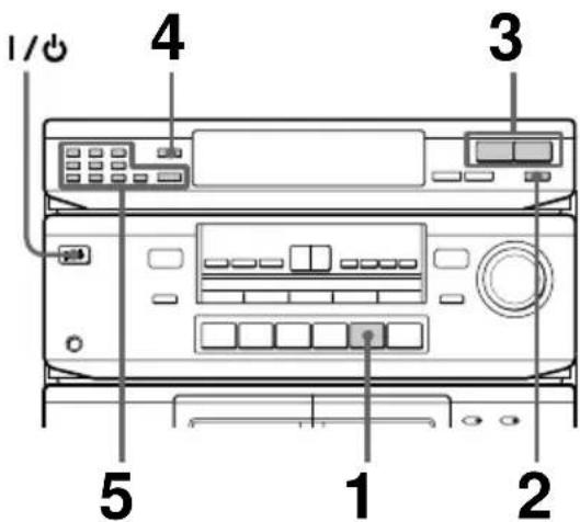 SONY HSTSE581 - Préroglage des stations de radio - 1