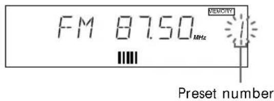 SONY HSTSE581 - To tune in a station with a weak signal (Manual Tuning) - 1