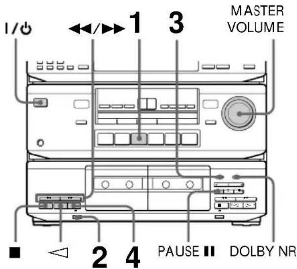 SONY HSTSE581 - Playing a tape - 1