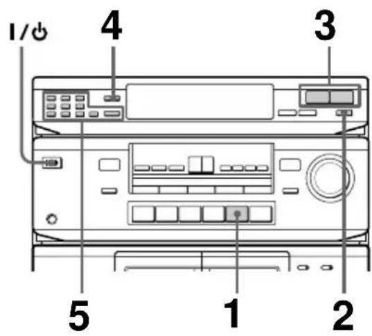 SONY HSTSE581 - Presintonizacion de emisoras de radio - 1