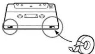 SONY HSTSE581 - To save a tape permanently - 2