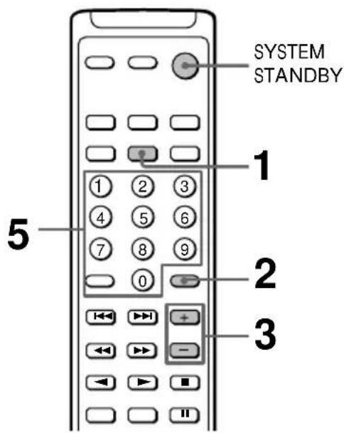SONY HSTSE581 - Presintonizacion de emisoras de radio - 2