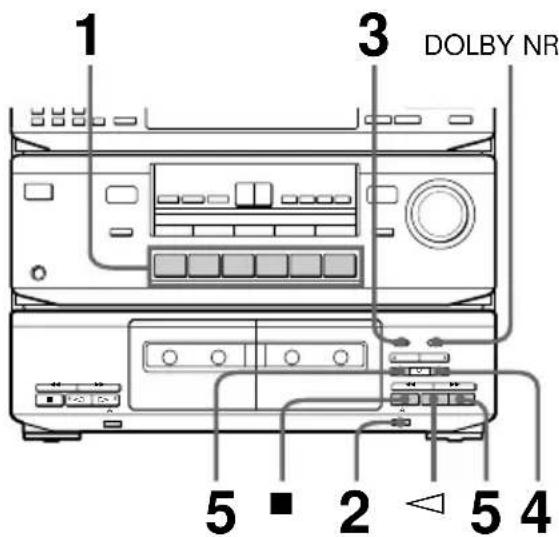 SONY HSTSE581 - Enregistrement sur une cassette - 1