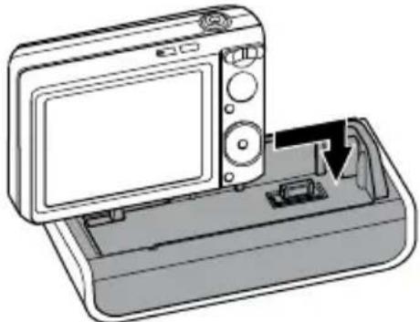 SONY CSSHD1 - Placing the camera on the Cyber-shot Station - 1