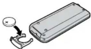 SONY CSSHD1 - Replacing the button type lithium battery - 3