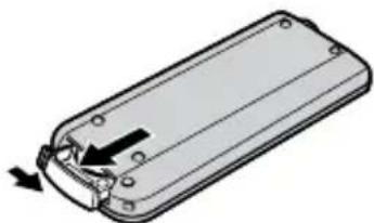SONY CSSHD1 - Replacing the button type lithium battery - 1