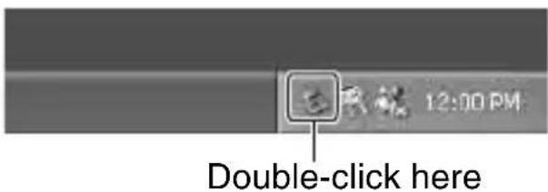 SONY GPSCS1KA - Delete the USB connection. - 1