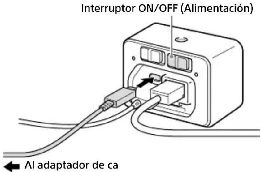 SONY CCBWD1 - Conexión de la alimentación - 1