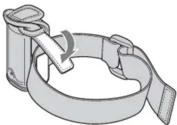 SONY GPSCS1KASP - Carrying the GPS unit using the armband - 1