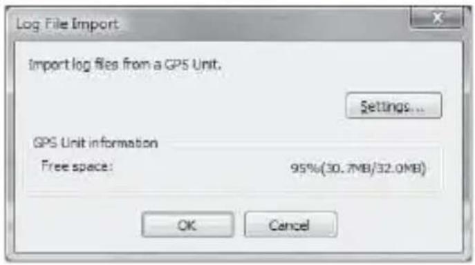 SONY GPSCS1KASP - Import the GPS log files. - 1