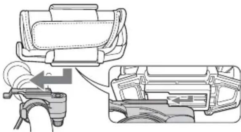 SONY GPSCS1KASP - Insert the GPS unit into the carrying case. - 2