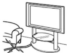 SONY SUPF3L - Do not allow the mains lead or the connecting cable to be pinched. - 1