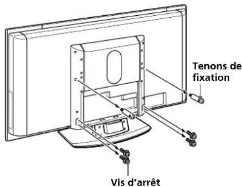SONY SUPF3L - Démontez le support de table du téléviseur. - 1