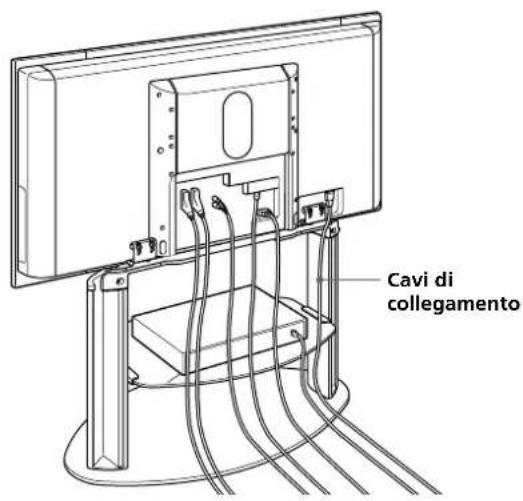 SONY SUPF3L - Raggruppamento dei cavi - 1