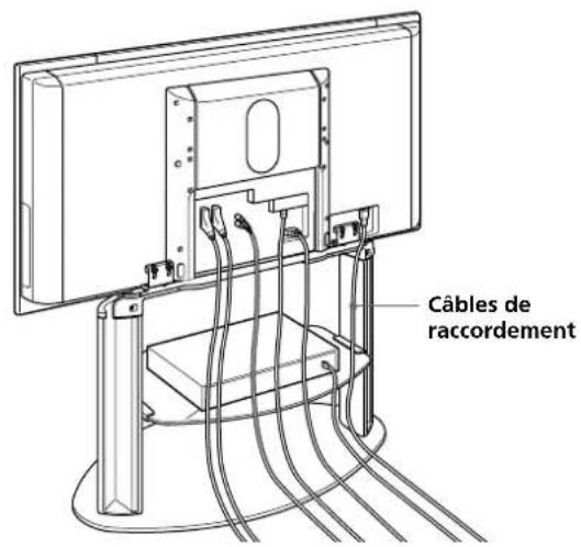 SONY SUPF3L - Regroupez les câbles - 1