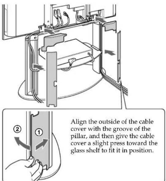 SONY SUPF3L - Bundling the cables - 4
