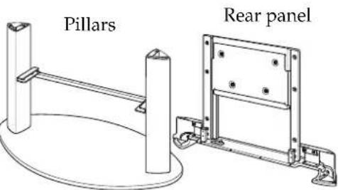 SONY SUPF3L - Be sure to install the TV securely following the instructions. - 1