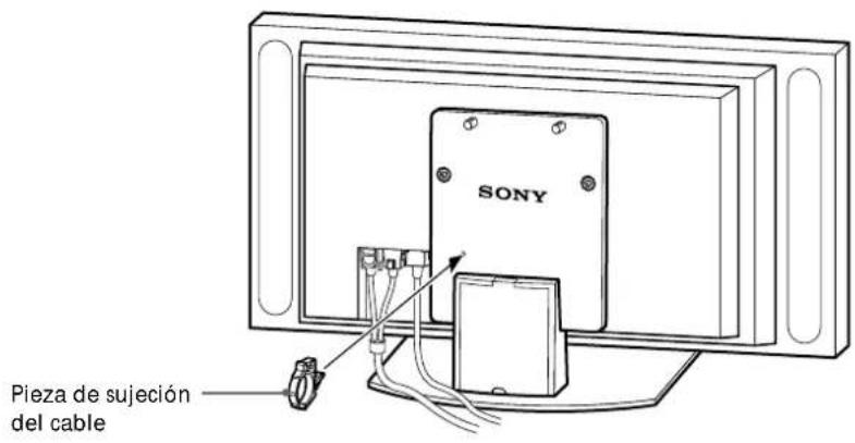 SONY SUP42T1 - Pase el cable de alimentacion y el cable del monitor atramés del soporte. - 1
