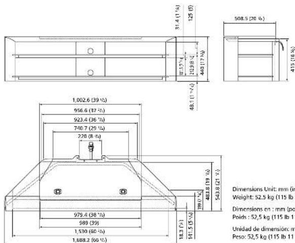 SONY SUGW12 - Remarque sur la capacité de charge - 2