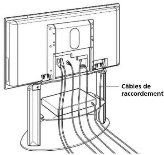 SONY SUPF3M - Regroupez les câbles - 1
