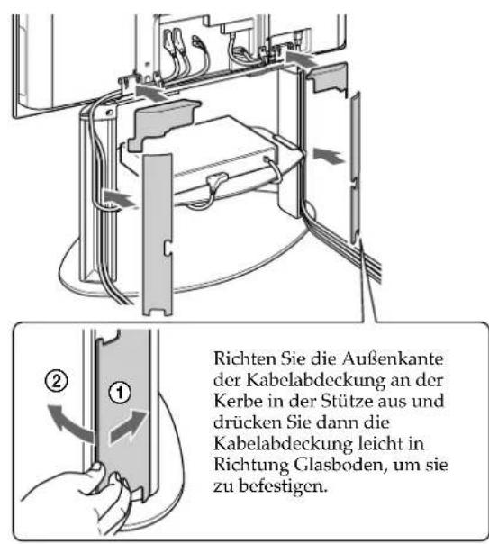 SONY SUPF3M - Bündeln der Kabel - 4