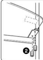 SONY SUPF3M - Attach the glass shelf. - 2