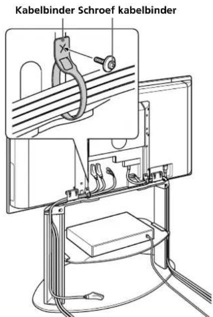 SONY SUPF3M - Kabels samenbinden - 2