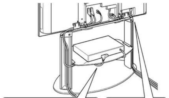 SONY SUPF3M - Bundling the cables - 3