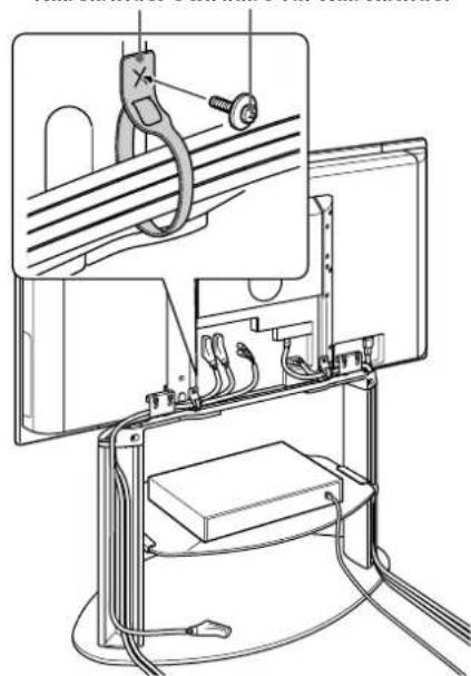 SONY SUPF3M - Bündeln der Kabel - 2