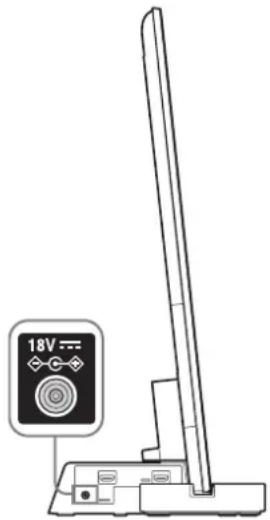 SONY SUB551S - Pasul 5: Conectarea cablului de alimentare la c.a. - 1