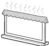 SONY SUB551S - Do not cover the ventilation holes of the TV. - 1