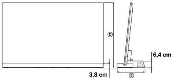 SONY SUB551S - Especificações - 2