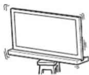SONY SUB401S - Be sure to install the TV Stand on a stable surface. - 1
