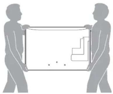 SONY SUB401S - Coloque el separador del embellecedor vertical en el soporte para TV. - 3
