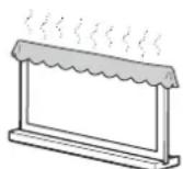 SONY SUB401S - Täck inte för TV-apparatens ventilationshål. - 1