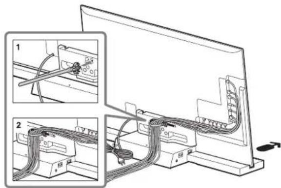 SONY SUB401S - Зв'язування шнурів. - 1
