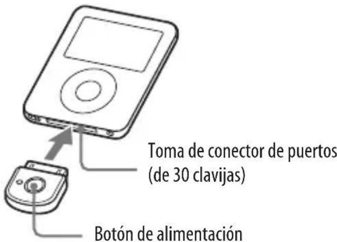SONY TMRBT8iP - Conexión a un iPod - 1